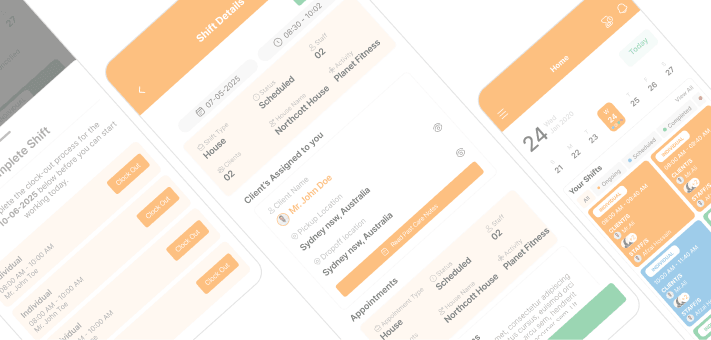 NDIS Mobile App - Disability Management Software on iOS and Android